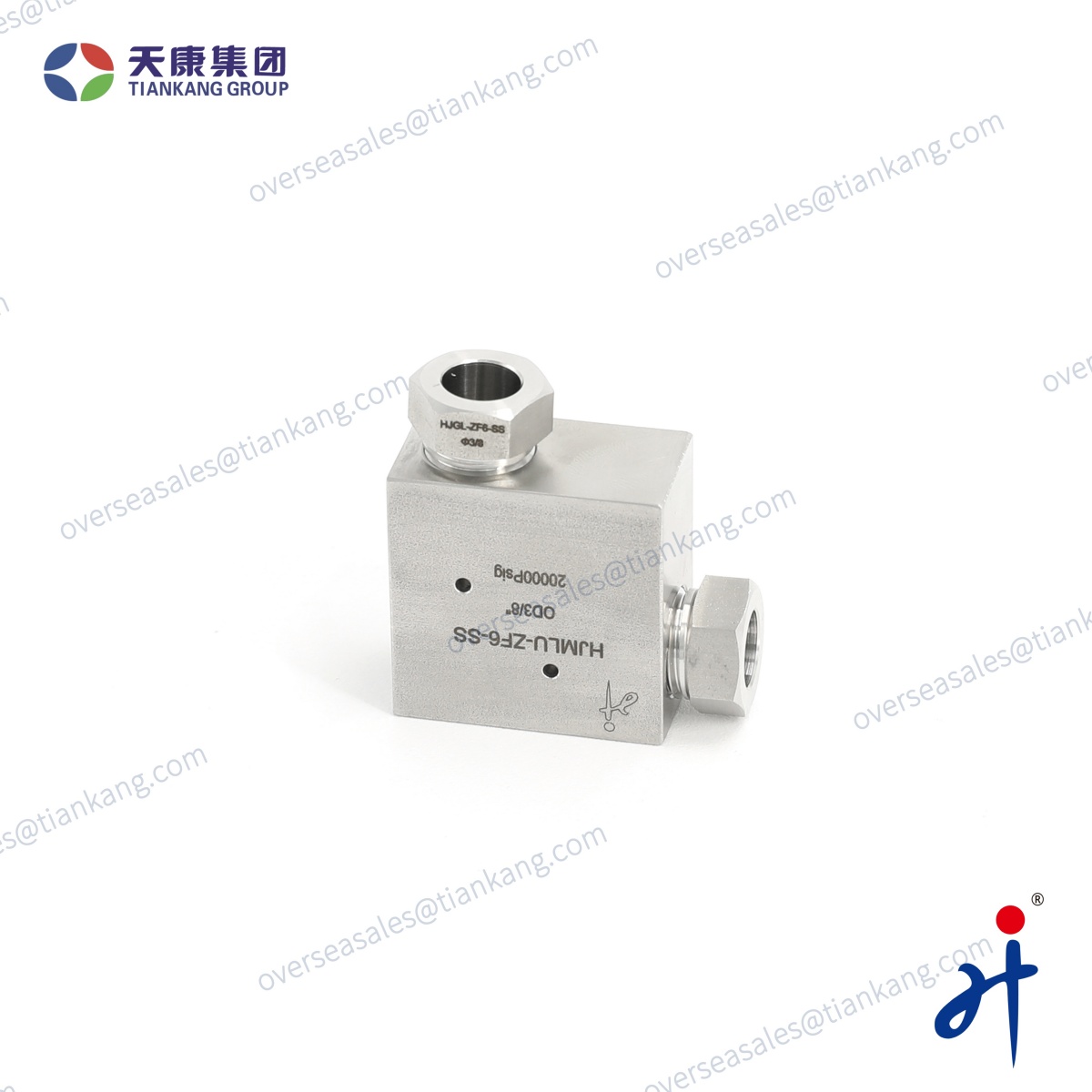 وصلة أنبوبية ذات كوع ضغط عالي جدًا من تيانكانغ هونغجي | ٢٠٠٠٠ رطل/بوصة مربعة - تيانكانغ إنترناشونال